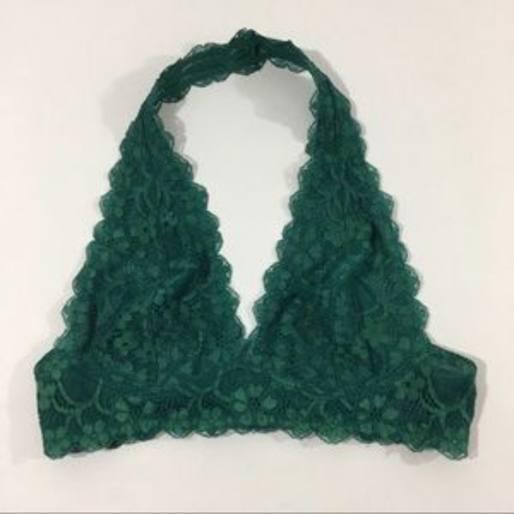 NWT Free People Lace Halter Bralette - Picture 5 of 7